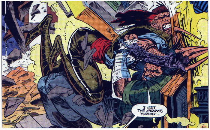 Wolverine vs Lady Deathstrike