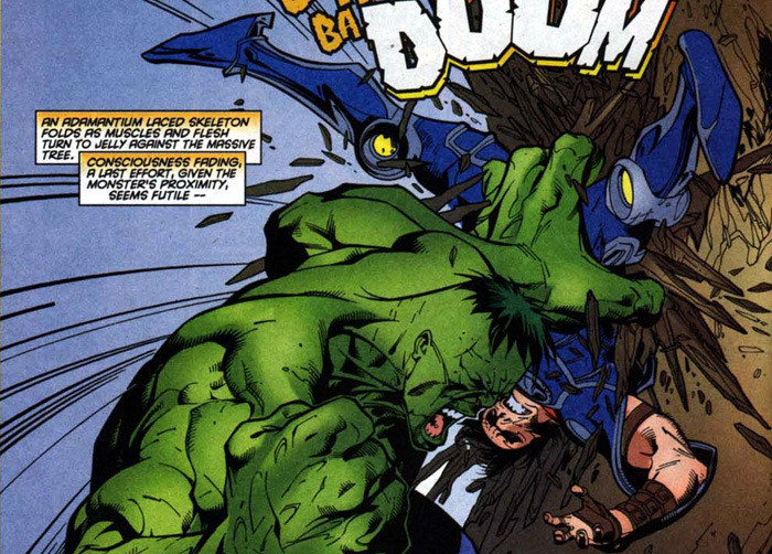Wolverine vs The Hulk