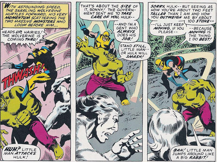 Wolverine vs Hulk & Wendigo