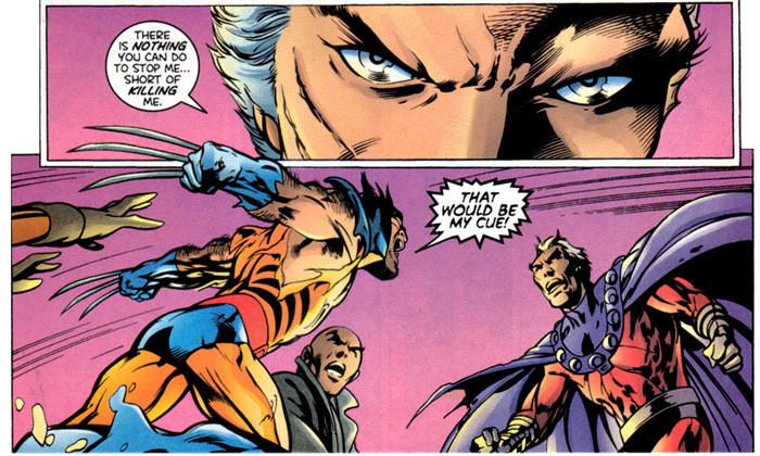 Wolverine vs Magneto
