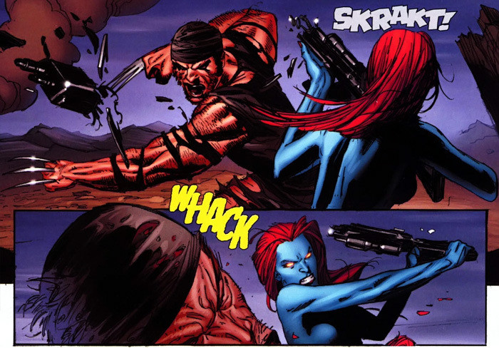 Wolverine vs Mystique