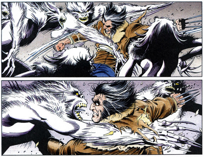 Wolverine vs Neuri renegados