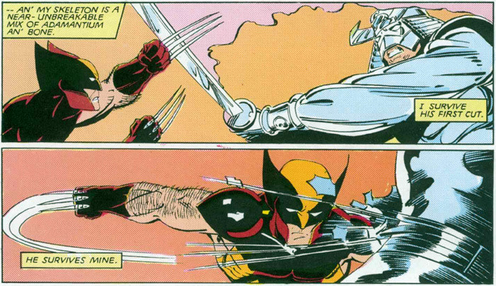 Wolverine vs Silver Samurai