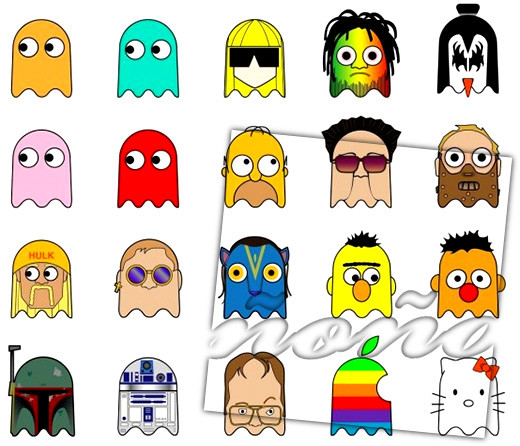 pac-man-variantes-fantasma