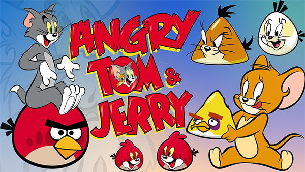 dibujos-animados-tom-y-jerry-angry-birds