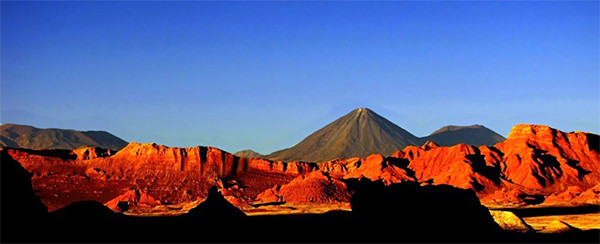mitología chilena: zona norte - Valle de la Luna al atardecer