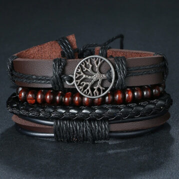 conjunto pulsera Yggdrasil