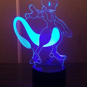 Lámpara Mewtwo