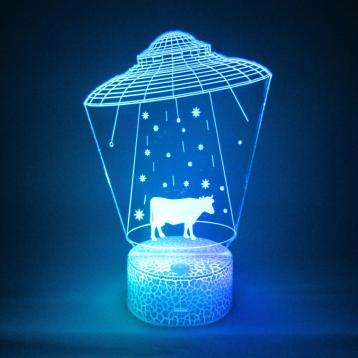 Lámpara abducción extraterrestre